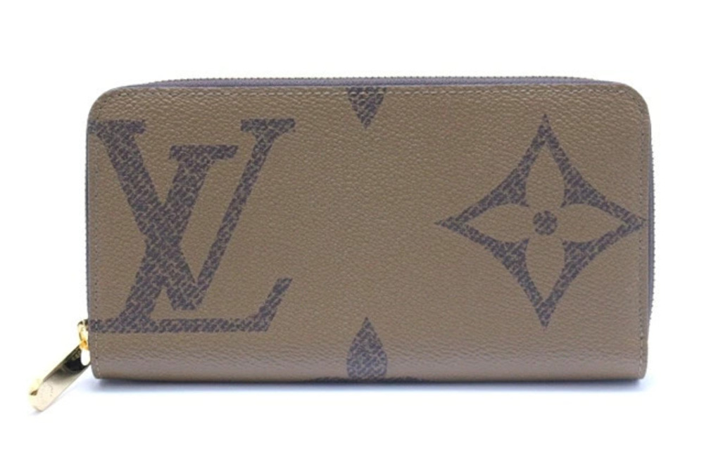 LOUIS VUITTON Zippy Wallet Long Monogram Gian